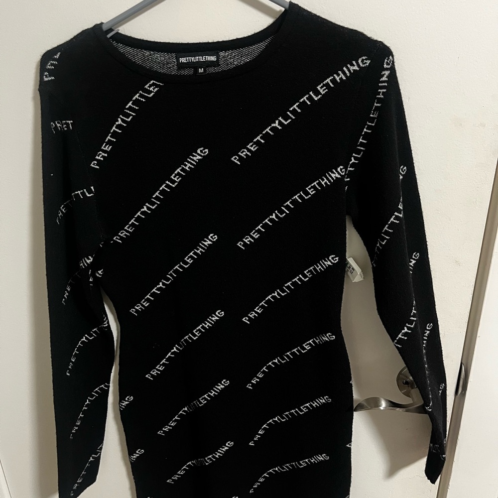 PrettyLittleThing Black Sweater